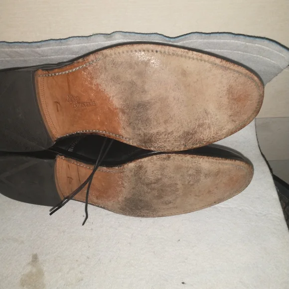 Allen Edmonds Byron black leather dress shoe Made in the USA Allen Edmonds Byron Cap Toe Leather Oxford Dress Shoes Black  main image 4